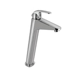 SINGLE LEVER TALL BOY W/O POPUP - ESSCO FAUCET -  ( CHROME - ORBIT - 0x15 mm - 0inchX0.5inch )