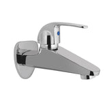 BIB COCK WITH WALL FLANGE - ESSCO FAUCET -  ( CHROME - ORBIT - 0x15 mm - 0inchX0.5inch )