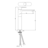 S.L. B/MIXER 150MM EXTD BRAIDED PIPES - JAQUAR FAUCETS -  ( STAINLESS STEEL - ORNAMIX PRIME - 0x15 mm - 0inchX0.5inch )