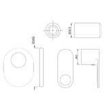 EXPOSED PARTS FOR CSC ALD-083/ALD-089 - JAQUAR FAUCETS - ( CHROME - ORNAMIX PRIME - 0x0 mm - 0inchX0inch )