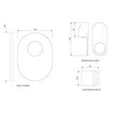 SINGLE LEVER  EXPOSED PART KIT OF CONCEALED DEUSCH MIXER - JAQUAR FAUCETS -  ( CHROME - ORNAMIX PRIME - 0x15 mm - 0inchX0.5inch )