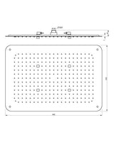 RAINJOY AISI 304 STAINLESS STEEL - ARTIZE FAUCET -  ( GOLD BRIGHT PVD - RAINJOY - 0x15 mm - 0.6inchX0.5inch )