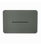 AISI 304 STAINLESS STEEL W/O INST KIT FOR FALSE CEILING - ARTIZE FAUCET -  ( GRAPHITE - RAINJOY -330x480 mm  - 13.2inchX19.2inch )