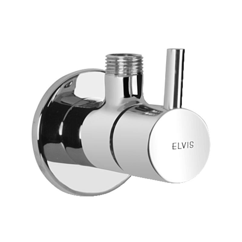 ANGLE COCK WITH FLANGE - ELVIS - (POLISHED CHROME - FORMA - 0x15 mm - 0inchX0.5inch)