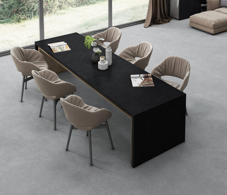 OSCURO NERO CRESTAMATTE - PORCEKO -  (  - NEOTERIC - 3000x790x15 mm - 118.11inchX31.1inchX0.6inch )