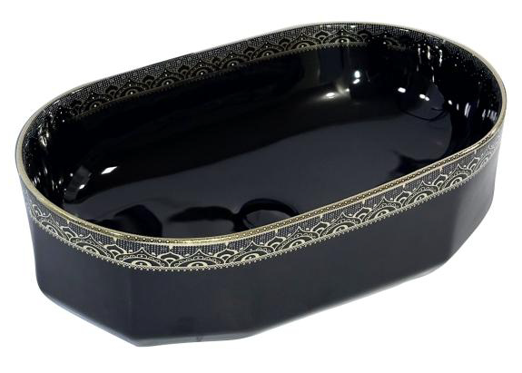 CERAMIC TABLE TOP WASH BASIN - BETTER LIVING -  (  - PLATINA - 550x310 mm - 22inchX12.4inch )