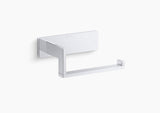 COMP.SQUARE TISSUE HOLDER W/O COVER - KOHLER POPULAR -  ( POLISHED CHROME - POPULAR - 0x0 mm - 0inchx0inch )