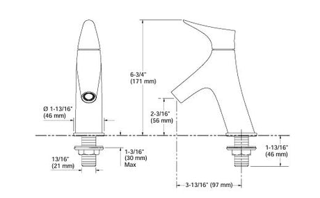 (PRUN)VIVE-PILLAR COCK - KOHLER POPULAR -  ( ROSE GOLD - POPULAR - 0x15 mm - 0.5inchX0.6inch )