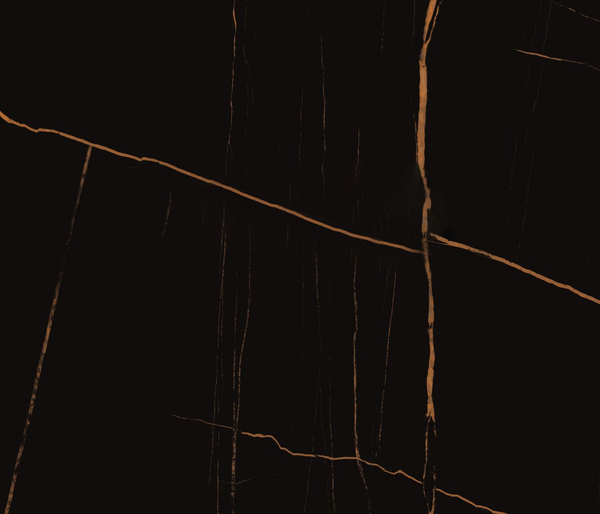 NOIR ST LAURENT ULTRA GLEAM - PORCEKO -  (  - QUARRY BLACK - 3000x790x15 mm - 118.11inchX31.1inchX0.6inch )