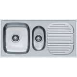 (PRUN)651X TRENDY(DEPTH B-7INCH&S-5INCH) - FRANKE -  ( SATIN FINISH - 600 SERIES - 1004x504 mm - 40inchX20inch )