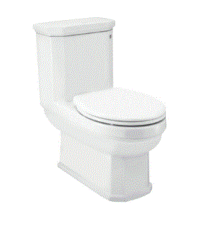EWC ONEPC 300M S-TRAP W/FTGS W/SEAT CVR - JAQUAR SWARE - ( WHITE - QUEENS - 0x0 mm - 0inchX0inch )