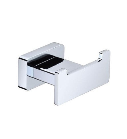 DOUBLE COAT HOOK - ARTIZE FAUCET -  ( CHROME - QUADRA - 0x0 mm - 0inchX0inch )