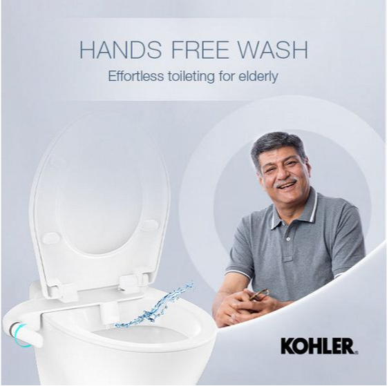 PURE WASH M100 UNIVERSAL BIDET ATTACHMENT - KOHLER PREMIUM -  ( WHITE - PREMIUM - 0x0 mm - 0inchx0inch )