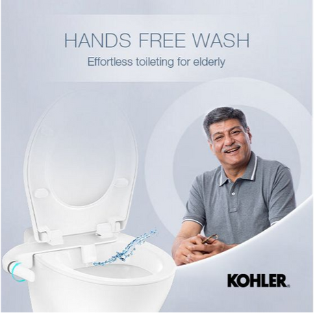 PURE WASH M100 UNIVERSAL BIDET ATTACHMENT - KOHLER PREMIUM -  ( WHITE - PREMIUM - 0x0 mm - 0inchx0inch )