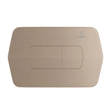QUEENS PRIME CONTROL PLATE - JAQUAR CISTERN -  ( GOLD DUST - D-ARC - 0x0 mm - 0inchX0inch )