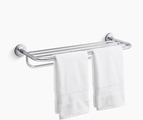 COMPLEMENTARY-EOLIA TOWEL SHELF - KOHLER POPULAR -  ( POLISHED CHROME - POPULAR - 0x610 mm - 0inchX24inch )