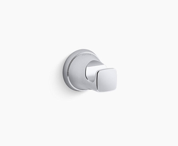 SINGLE ROBE HOOK - KOHLER POPULAR -  ( POLISHED CHROME - POPULAR - 0x0 mm - 0inchx0inch )