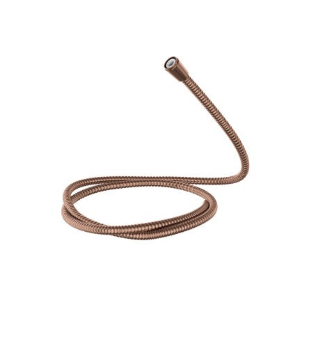 FLEXIBLE TUBE 8MM DIA. & 1.5M LONG WITH NUTS - ARTIZE FAUCET -  ( BLUSH GOLD PVD -  - 0x15 mm - 0inchX0.5inch )