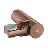 PREMIUM WALL BRACKET FOR HANDSHOWER - ARTIZE FAUCET -  ( BLUSH GOLD PVD -  - 100x35 mm - 4inchX1.4inch )