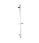 SLIDING RAIL FLAT SHAPE WITH HAND SHOWER HOLDER - ARTIZE FAUCET -  ( CHROME -  - 700x30 mm - 28inchX1.2inch )