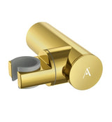 PREMIUM WALL BRACKET FOR HANDSHOWER - ARTIZE FAUCET -  ( GOLD BRIGHT PVD -  - 100x35 mm - 4inchX1.4inch )