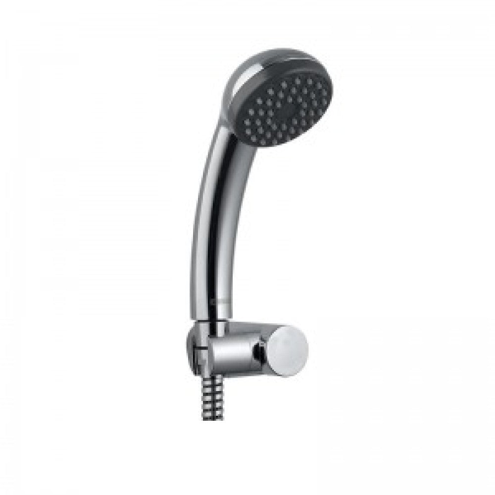 ROUND S.FLOW W/O TUBE & HOOK - ESSCO FAUCET -  ( CHROME - HAND SHOWER - 15x70 mm - 0.5inchX3inch )