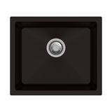 QUARTS 1.0 BOWL W/O DRAIN BOARD (DEPTH 8INCH) - CARYSIL -  ( GRANITE METALLIC BROWN - SALSA - 533x457 mm - 21inchX18inch )