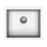 QUARTZ 1.0 BOWL W/O DRAIN BOARD (DEPTH 8INCH) - CARYSIL -  ( GRANITE SNOVA - MAGIC SALSA - 457x406 mm - 18inchX16inch )