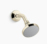 COMP.SF SHOWERHEAD W/ARM & FLANGE - KOHLER POPULAR -  ( FRENCH GOLD - POPULAR - 0x0 mm - 0inchx0inch )