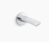 ALEO-PLAIN BATH SPOUT W/O DIVERTER - KOHLER PREMIUM -  ( POLISHED CHROME - PREMIUM - 0x0 mm - 0inchx0inch )