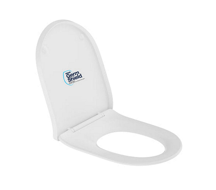 BRAZN QC TOILET SEAT COVER (WASHDOWN ROUND) FOR 26994IN-0 - KOHLER PREMIUM -  ( WHITE - PREMIUM - 0x0 mm - 0inchx0inch )