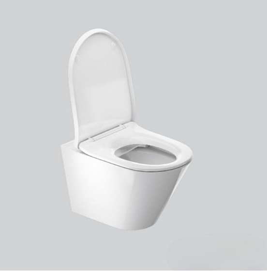 BRAZN QC TOILET SEAT COVER (WASHDOWN ROUND) FOR 26994IN-0 - KOHLER PREMIUM -  ( WHITE - PREMIUM - 0x0 mm - 0inchx0inch )