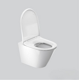 BRAZN QC TOILET SEAT COVER (WASHDOWN ROUND) FOR 26994IN-0 - KOHLER PREMIUM -  ( WHITE - PREMIUM - 0x0 mm - 0inchx0inch )