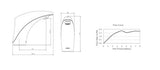 (PRUN)BASIN MIXER TOUCHLESS W/SINGLE HOLE - KOHLER PREMIUM -  ( POLISHED CHROME - PREMIUM - 0x15 mm - 0inchX0.6inch )