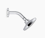 SINGLE FUNC.ROUND SWR HEAD W/ARM - KOHLER POPULAR -  ( POLISHED CHROME - POPULAR - 0x91 mm - 0inchX4inch )