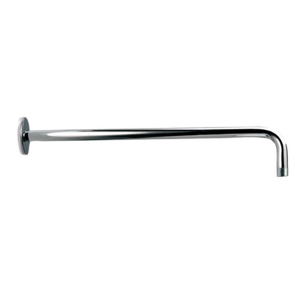 SHOWER ARM WITH FLANGE - JAQUAR FAUCETS -  ( CHROME - SHOWER ACC. - 600x15 mm - 24inchX0.5inch )
