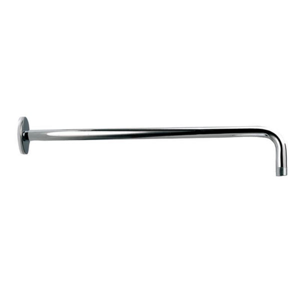 SHOWER ARM WITH FLANGE - JAQUAR FAUCETS - ( CHROME - SHOWER ACC. - 600x15 mm - 24inchX0.5inch )