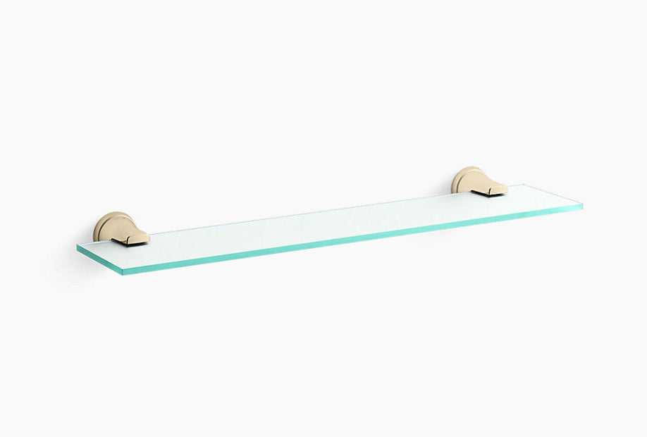 TOWEL SHELF IN FRENCH GOLD - KOHLER POPULAR -  ( FRENCH GOLD - POPULAR - 0x0 mm - 0inchx0inch )
