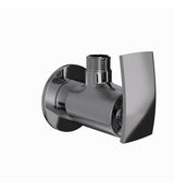 ANGLE COCK W/FLANGE - ARTIZE FAUCET -  ( BLACK CHROME - SIGNAC - 0x15 mm - 0inchX0.5inch )