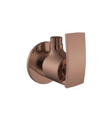 ANGULAR STOP COCK WITH WALL FLANGE - ARTIZE FAUCET - (BLUSH GOLD PVD - SIGNAC - 0x15 mm - 0inchX0.5inch)