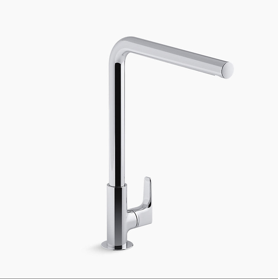 ALEO+-DECK MOUNT SINK COCK - KOHLER PREMIUM -  ( POLISHED CHROME - PREMIUM - 0x15 mm - 0inchX0.6inch )