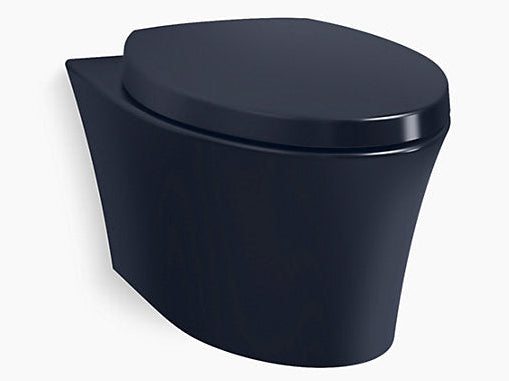 VEIL WALL HUNG RIMLESS BOWL INDIGO FOR 75708IN-DGS ( BOLT DISTANCE 7INCH)- KOHLER LUXURY -  (  - LUXURY - 0x0 mm - 0inchX0inch )
