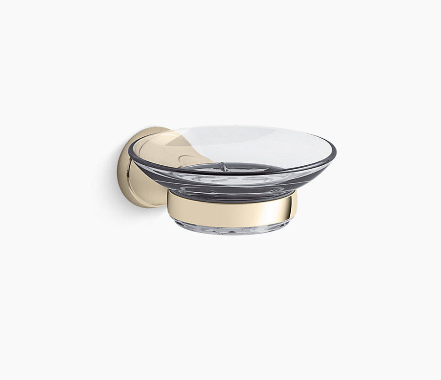 SOAP DISH HOLDER - KOHLER POPULAR -  ( FRENCH GOLD - POPULAR - 0x0 mm - 0inchx0inch )