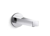 (PRUN)TAUT-PLAIN BATH SPOUT W/O DIVERTER - KOHLER POPULAR -  ( POLISHED CHROME - POPULAR - 0x0 mm - 0inchx0inch )