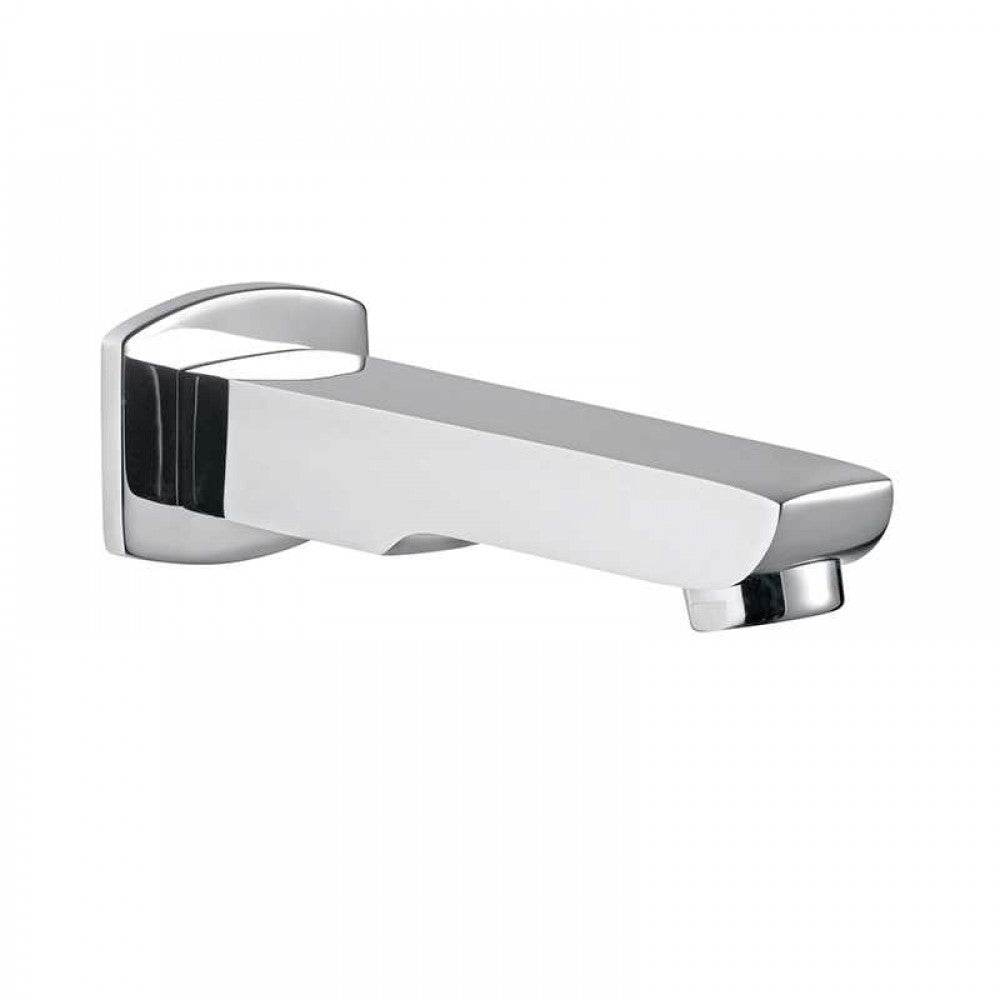 BATH TUB SPOUT WITH FLANGE - ESSCO FAUCET -  ( CHROME - SPOUT - 0x15 mm - 0inchX0.5inch )