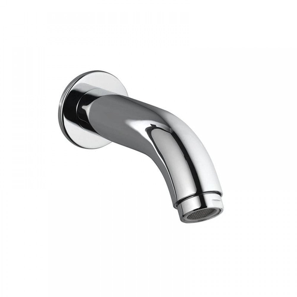 BATH TUB SPOUT WITH FLANGE - ESSCO FAUCET -  ( CHROME - SPOUT - 0x15 mm - 0inchX0.5inch )