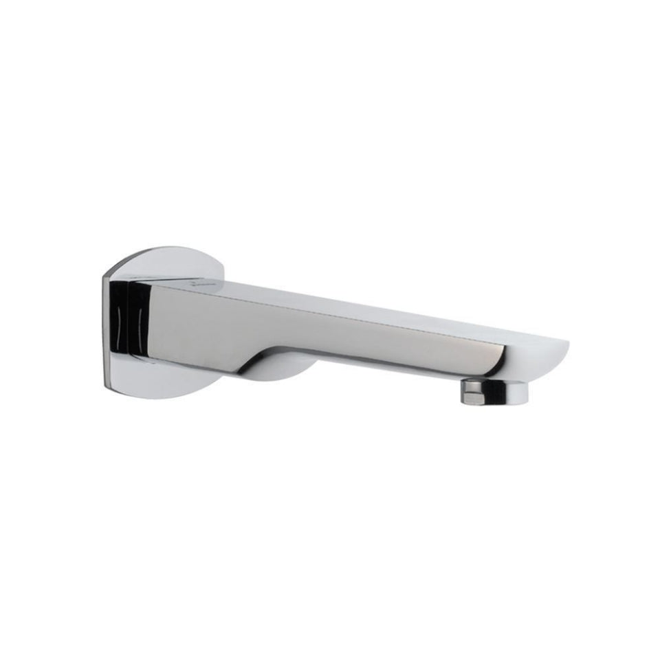PLAIN SPOUT W/WALL FLANGE - JAQUAR FAUCETS -  ( CHROME - SPOUT - 0x15 mm - 0inchX0.5inch )