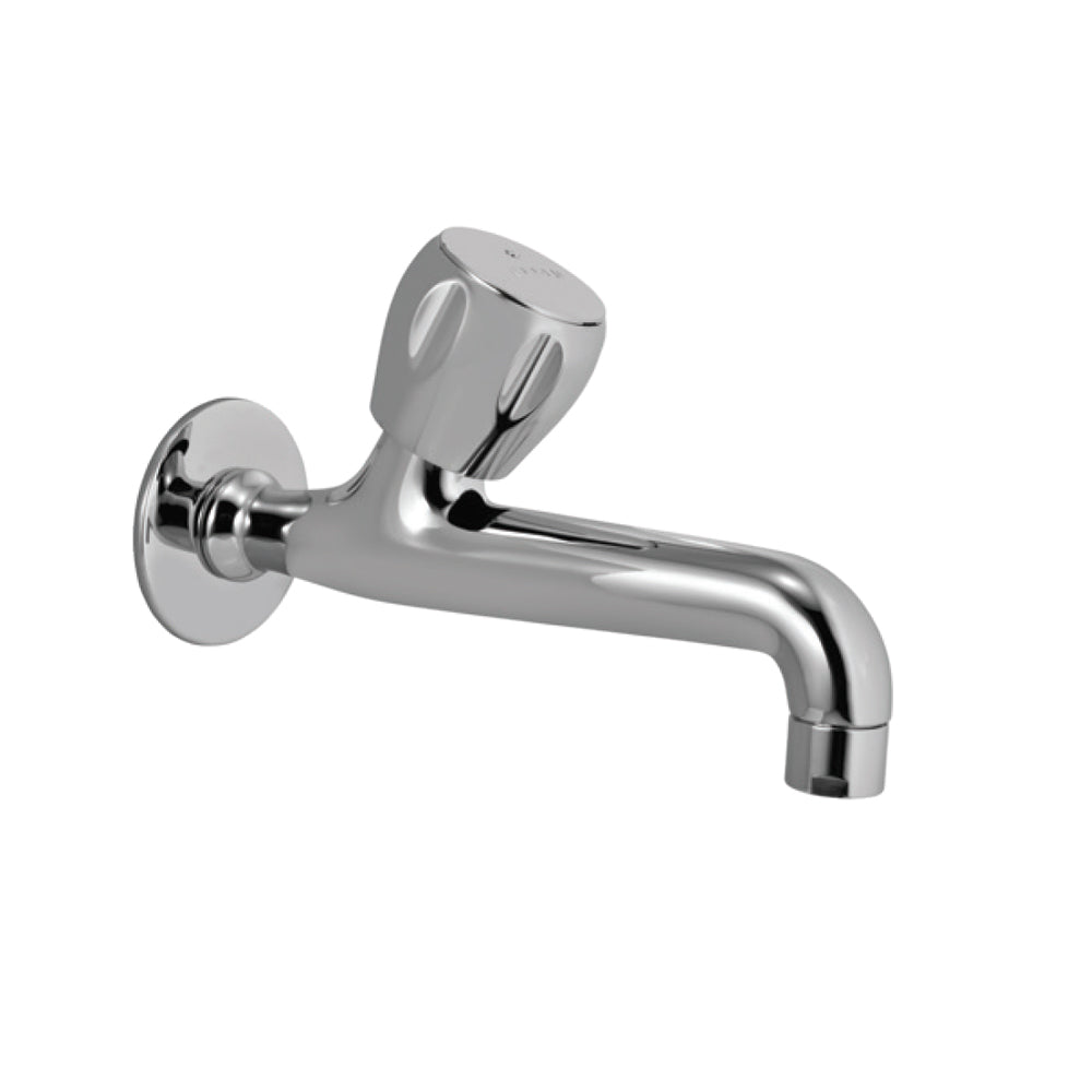 LONG BODY BIB COCK W/FLANGE - ESSCO FAUCET -  ( CHROME - SOMETHING SPL - 0x15 mm - 0inchX0.6inch )
