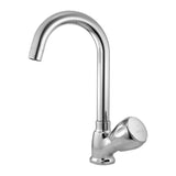 SINK COCK WITH T/M SWINGING PIPE SPOUT - ESSCO FAUCET -  ( CHROME - SUMTHING SPECIAL - 0x15 mm - 0inchX0.5inch )