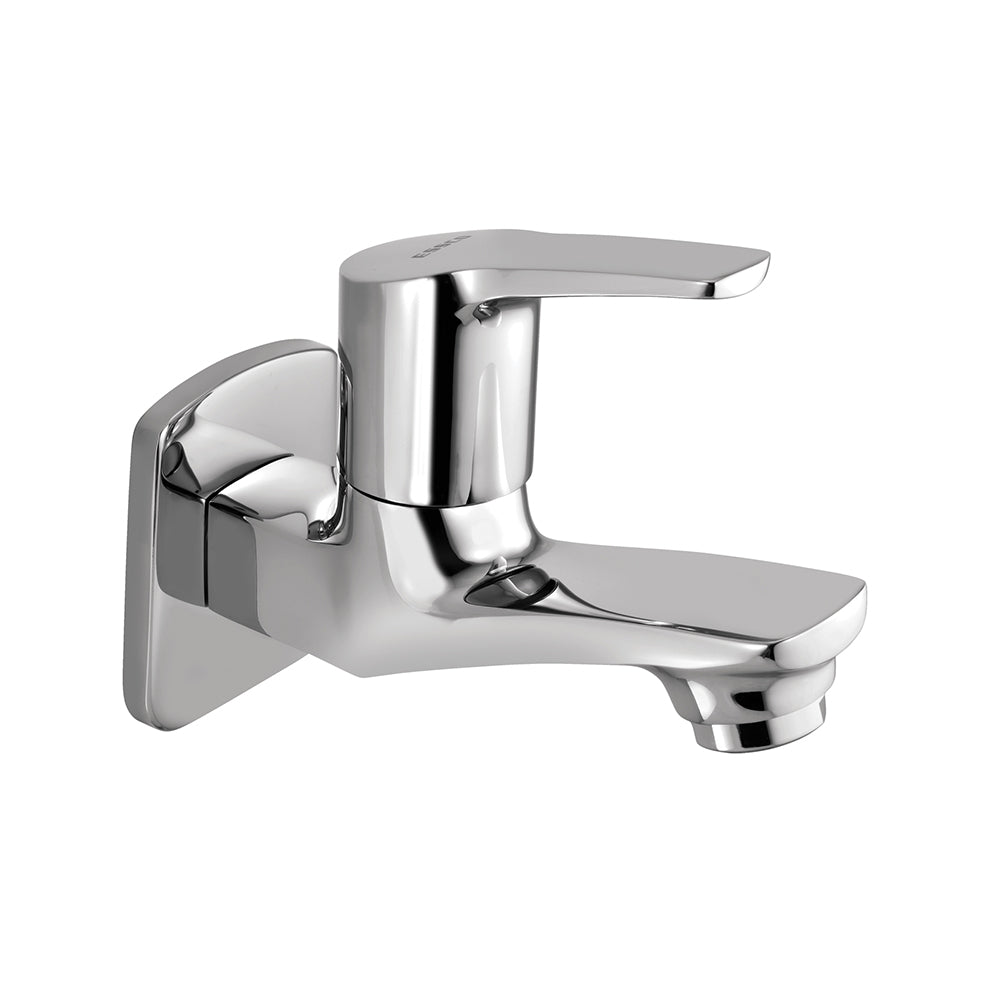 BIB COCK WITH WALL FLANGE - ESSCO FAUCET -  ( CHROME - STELLA - 0x15 mm - 0inchX0.5inch )
